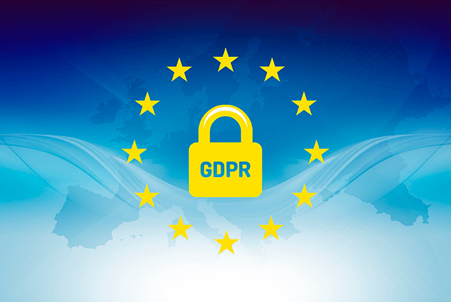 Logo til GDPR, Sikkerhed og lagring hos terapeut booking